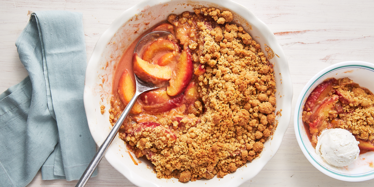 The Best Peach Crumble: Crunchy Brown Sugar Topping Guide